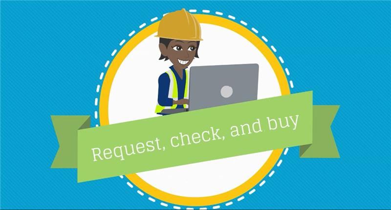 Request check & buy