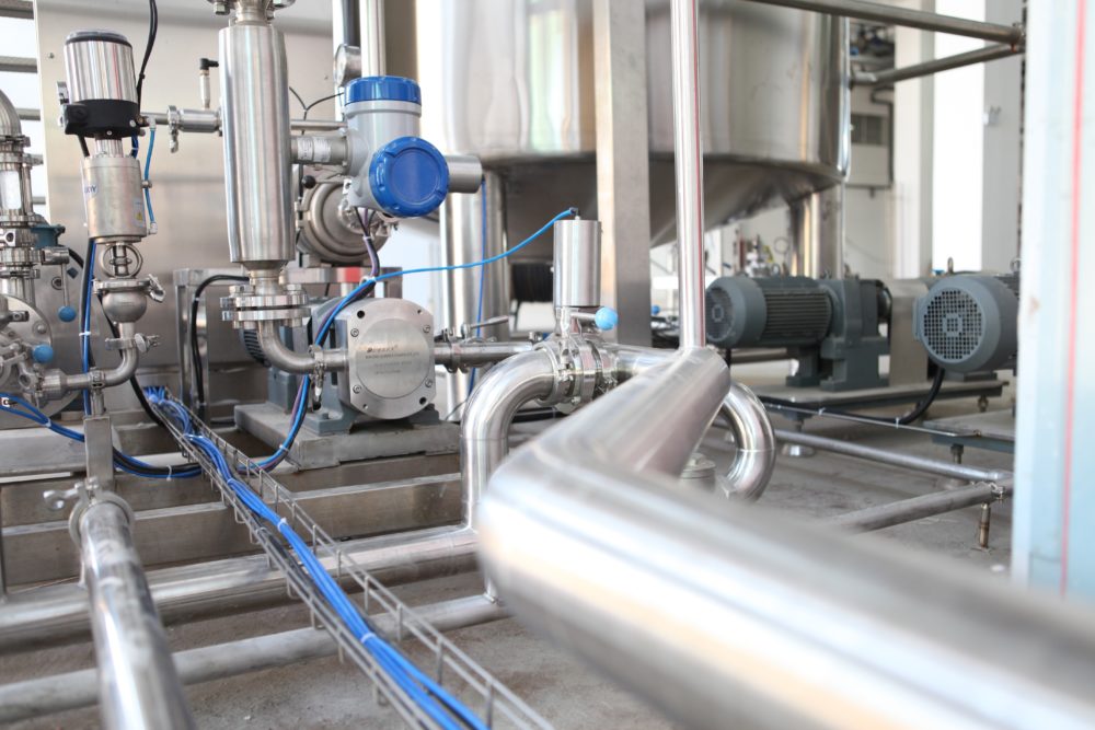 Industrial pipework